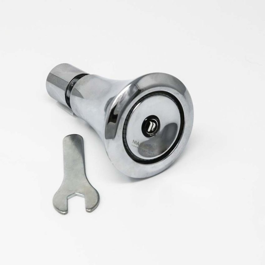 Chuveiro Fixo Inox Antirroubo. REF: N2150-TP.